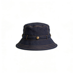 Navy Denim Bucket Hat
