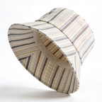 Reversible Stripe Bucket Hat