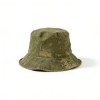 Distressed Olive Bucket Hat