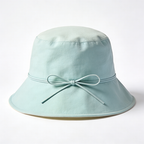 Mint Bow Bucket Hat